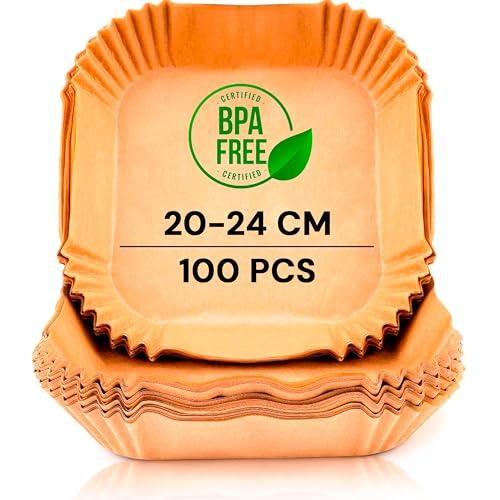 Ronda de Productos para Freidoras de Aire: Papel Cuadrado BPA Free