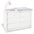 KEMMLIT Cambiador Pamplona antracita/Timkid Kawaform midi, plegable, como cambiador de pared, madera moldeada, incluye cambiador (acero inoxidable), color antracita