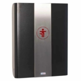 KEMMLIT Cambiador Pamplona antracita/Timkid Kawaform midi, plegable, como cambiador de pared, madera moldeada, incluye cambiador (acero inoxidable), color antracita