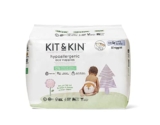 Kit & Kin – Pañales talla 4 (4 paquetes de 34, 136 pañales)