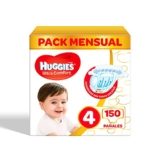 Pañales para bebé Huggies Ultra Comfort, talla 4 (7-18 kg), 150 unidades