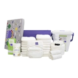 Bambino Mio, miosolo classic set completo de pañales reutilizables, blanco