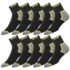 SOXCO 10 Pares Calcetines de Trabajo Hombre WORK Socks, 43-46