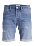JACK & JONES Jjirick Jjicon-Pantalones Cortos GE 709 I.k Ss24 Sn Vaqueros, Azul Denim, L para Hombre