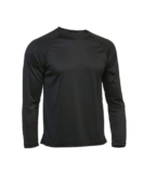 Asioka 300/14 Camiseta Deportiva de Manga Larga, Unisex Adulto, Negro, XL