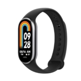 Xiaomi Smart Band 8 – Pulsera de Actividad, Autonomía de hasta 16 días, Pantalla AMOLED con Tasa de refresco de 60 Hz, 5 ATM, 150 Modos Deportivos, Negro (Versión ES)