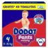 Dodot Ninjamas pañales para Niño 4-7 Años (17-29 kg), 60 Unidades, Pañal con Protección Anti-Fugas Durante la Noche