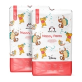 Marca Amazon – Mama Bear – Disney, pañales braguita, Talla 5 (12-17 kg), Bianco, 140 Unidad (2 Paquetes de 70) -PACK MENSUAL