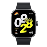 Xiaomi Redmi Watch 4 – Llamadas Bluetooth, Pantalla AMOLED de 1,97”, Monitor de frecuencia cardíaca, hasta 18 días de autonomía, Negro (Versión ES)