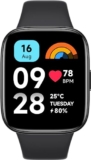 Xiaomi Redmi Watch 3 Active – Llamadas Bluetooth, Pantalla LCD de 1,83”, Monitor de frecuencia cardíaca, 100 Modos Deportivos, hasta 12 días de autonomía, Negro (Versión ES + 3 años de garantía)